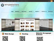 Tablet Screenshot of envysolutions.co.uk